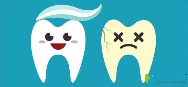 牙齒隱裂的圖片對比