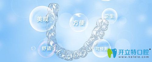 隱形矯正牙套更美觀、方便