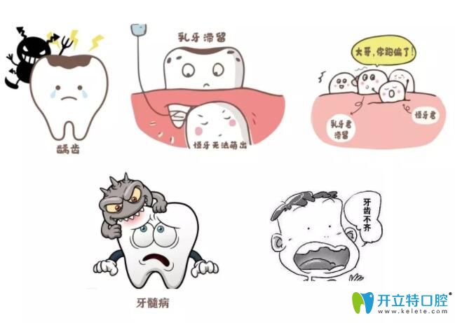 兒童常見牙齒問題