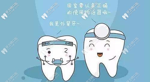 正確佩戴矯正器很重要