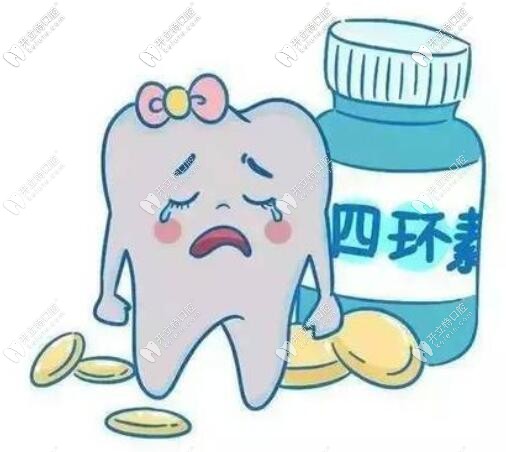 四環(huán)素牙的原因