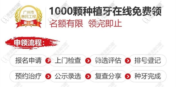 廣州曙光口腔種植牙申領流程