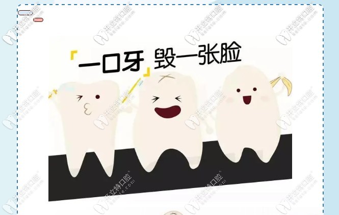 孩子的牙齒畸形影響