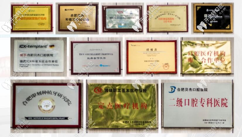 貝杰口腔獲得的榮譽 貝杰口腔獲得的榮譽