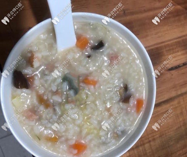 矯正期間喝的稀飯 矯正期間喝的稀飯